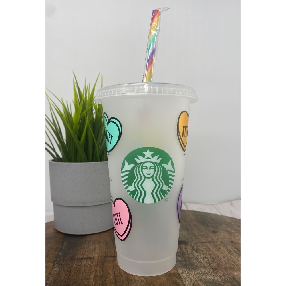 Valentine’s Starbucks Cold Cup (Venti)